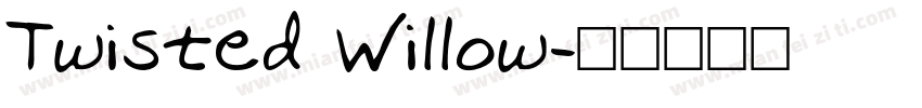 Twisted Willow字体转换